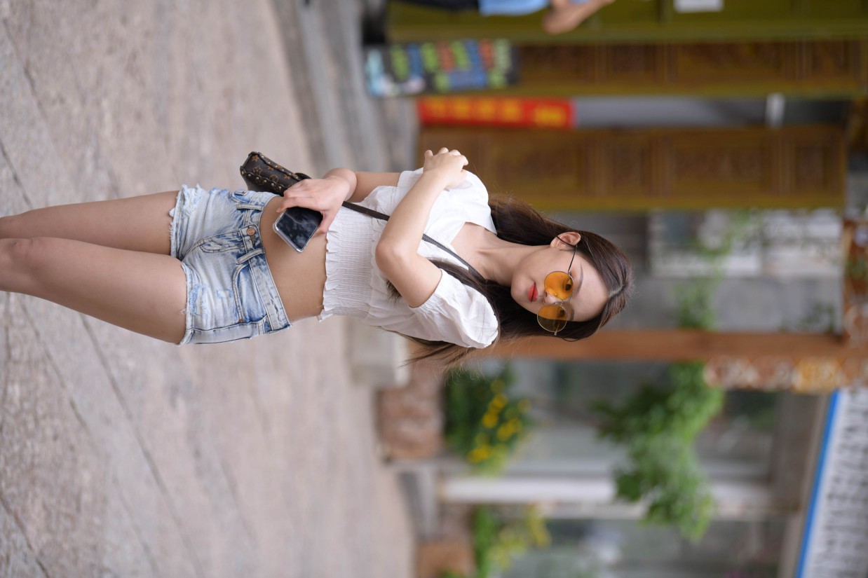 图片[2]套图库-美女套图库-街拍套图戴太阳镜的牛仔短裤紧身牛仔MM【167P】00021套图库-美女套图库-街拍套图套图库