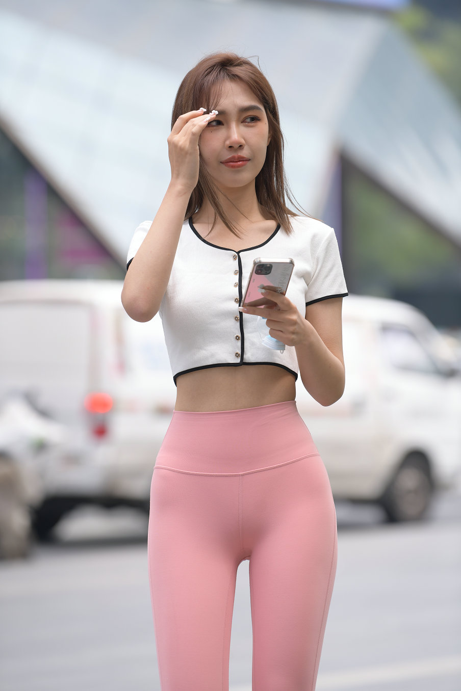 图片[2]套图库-美女套图库-街拍套图街拍粉色瑜伽裤女孩J2900 645P1V-20.7GB套图库-美女套图库-街拍套图套图库