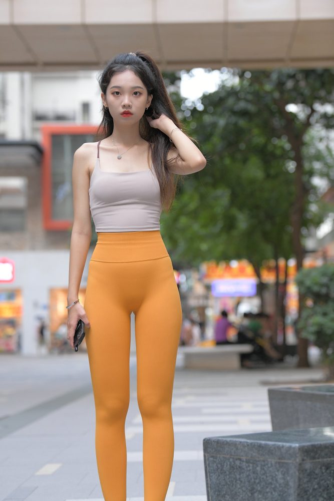 超级可爱的橘黄瑜伽裤女孩J3030 801P1V-28.0GB套图库-美女套图库-街拍套图套图库