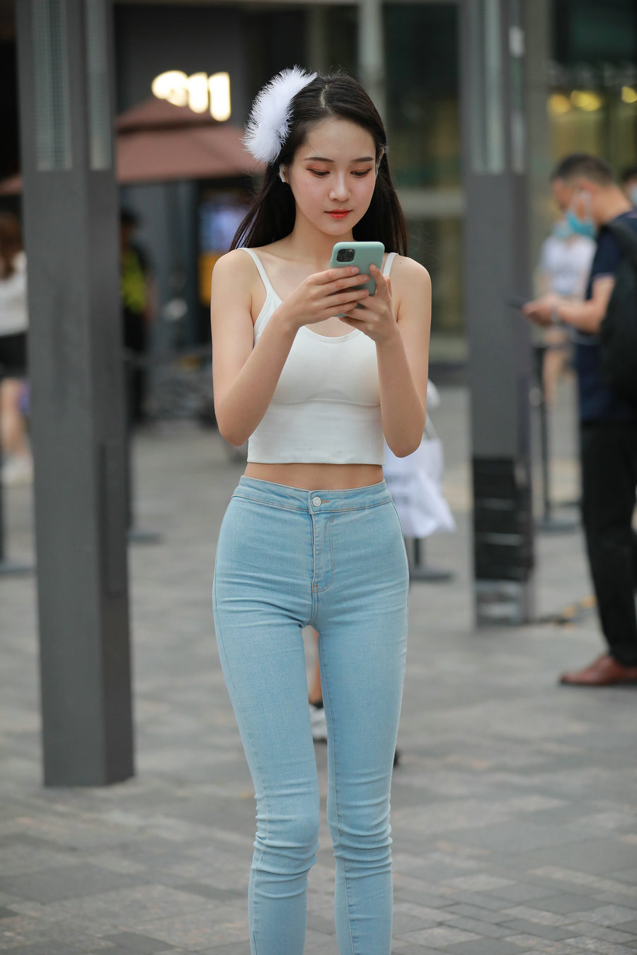 图片[3]套图库-美女套图库-街拍套图非常漂亮的牛仔裤女孩 J2144 98P1V-1.92GB套图库-美女套图库-街拍套图套图库