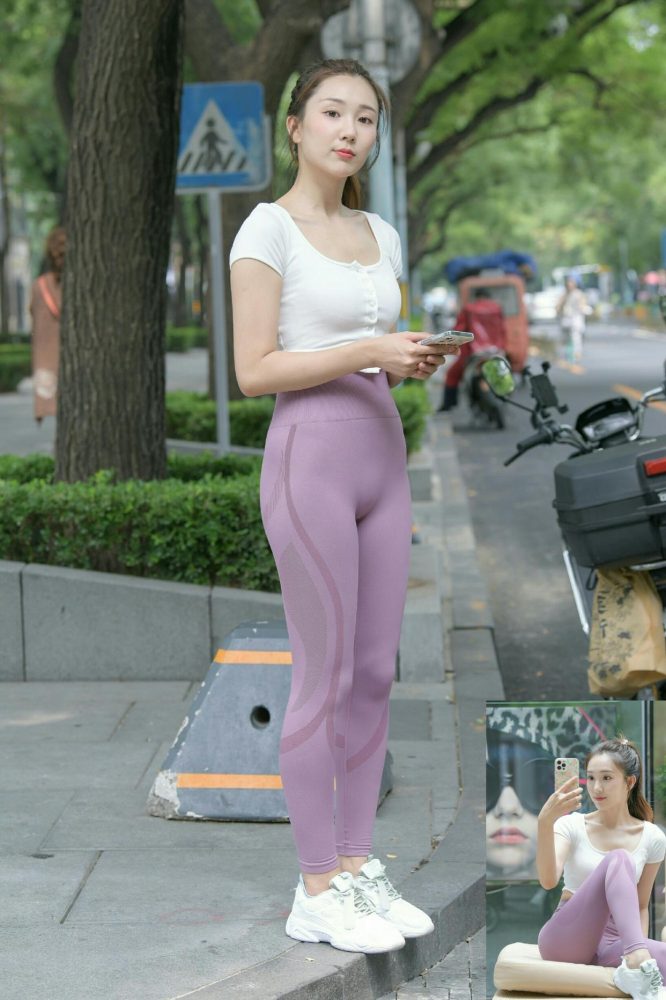 图片[5]套图库-美女套图库-街拍套图香芋色瑜伽裤高马尾漂亮女孩J2206 545P1V-19.1GB套图库-美女套图库-街拍套图套图库