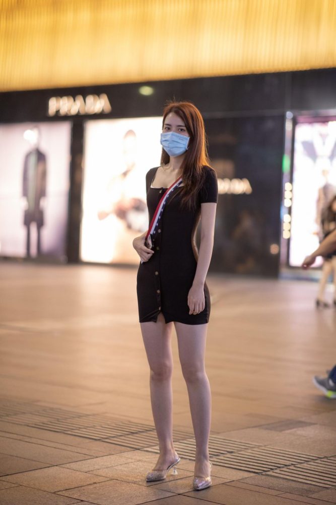 逛商场的黑色包臀裙美丽女孩【385P】00050套图库-美女套图库-街拍套图套图库